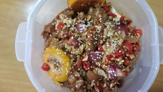 网红柠檬无骨鸡爪