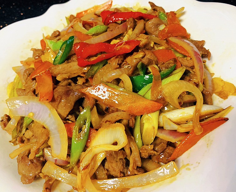 葱爆羊肉片的做法
