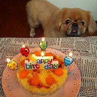 狗狗生日蛋糕（纯天然无色素无面粉）的做法图解10