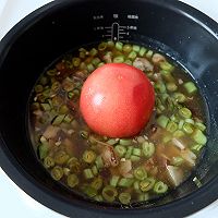 豆角腊肠番茄饭的做法图解7