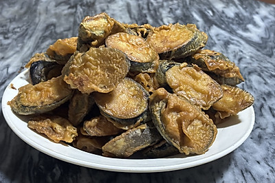 客家炸茄子