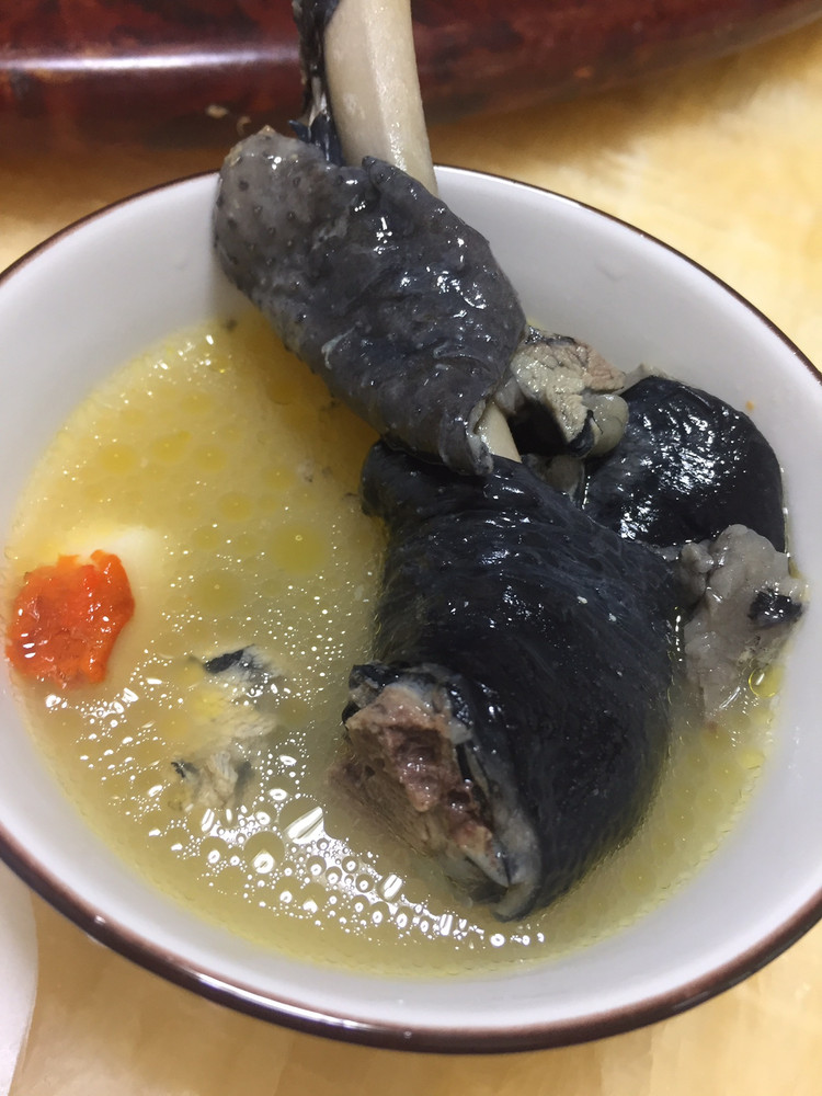 山药乌鸡汤的做法