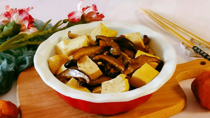 香菇炖豆腐
