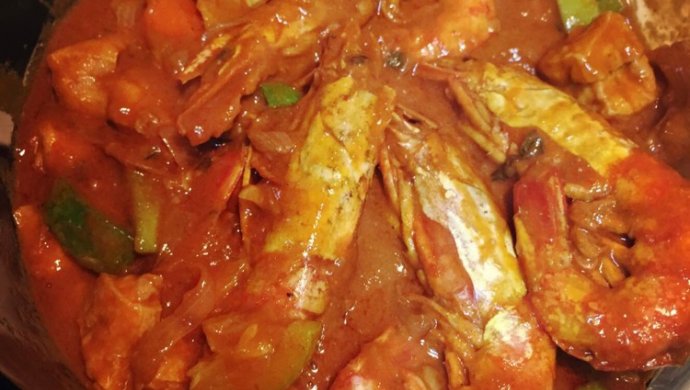 泰式咖喱阿根廷红虾