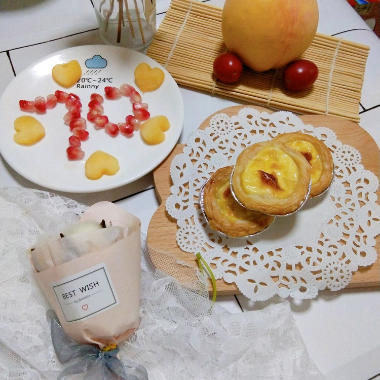 再不吃就过季了!补充维C提高免疫能力的黄桃蛋挞!的做法