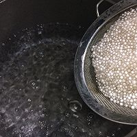 红心火龙果牛奶西米露的做法图解6