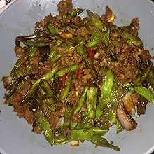 美味干煸四季豆