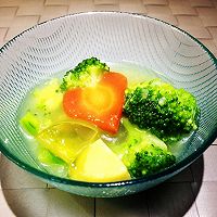 上汤西兰花的做法图解8