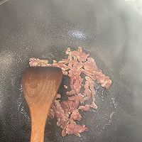 肉丝四季豆炒橄榄菜的做法图解4