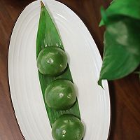 自己动手做咸蛋黄肉松青团的做法图解16