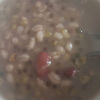 绿豆红豆薏米西米粥的做法图解5