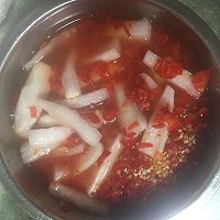 酸甜可口的辣萝卜条的做法图解5