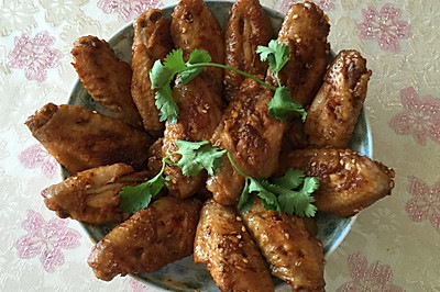 电饼档烤鸡翅中