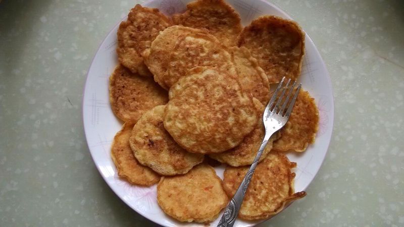 宝宝辅食-虾饼