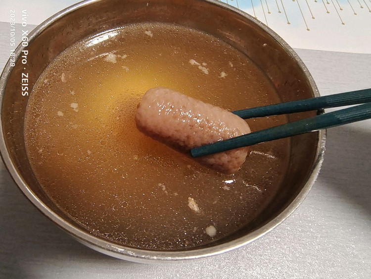 猪尾橄榄石斛汤的做法