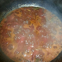 西红柿五花肉打卤面的做法图解5