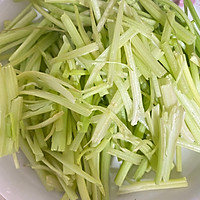 芹菜香干肉丝的做法图解4