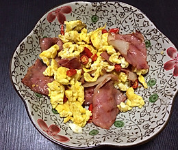 朝天椒培根炒鸡蛋的做法