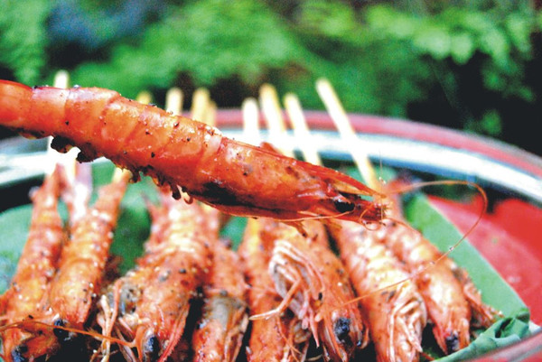黑胡椒煎虾——美亚粉尚”靓瘦“好锅试用菜谱之二
