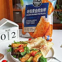 鲜蔬黄金鳕鱼卷饼的做法图解13