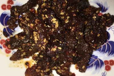 麻辣牛肉干