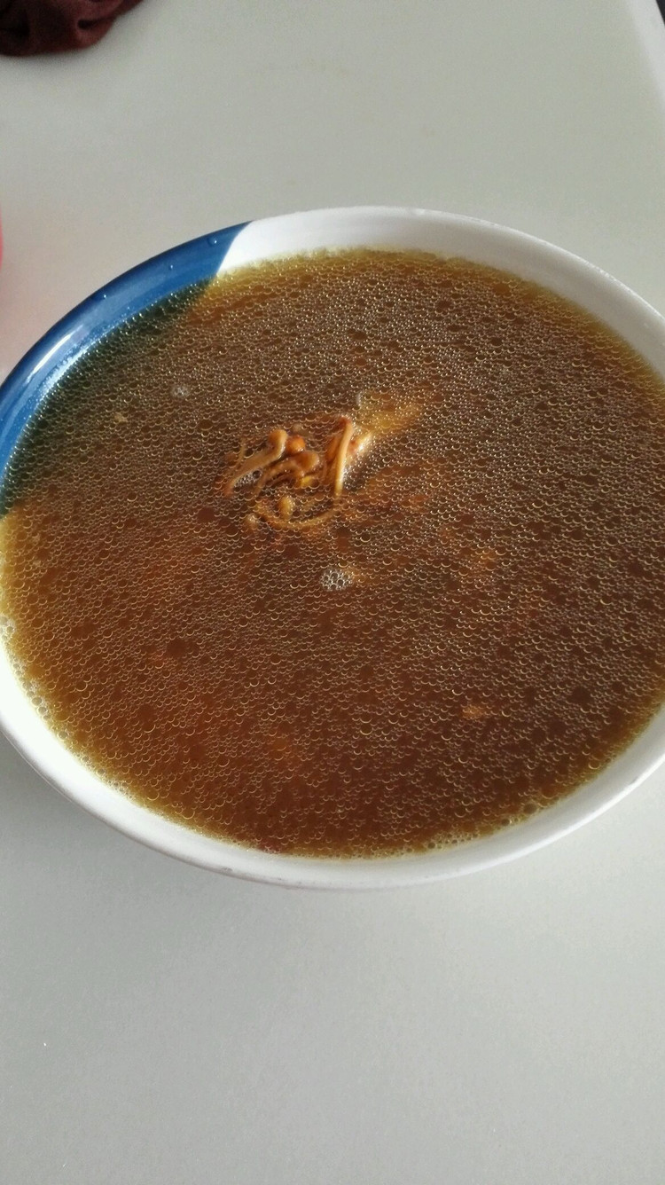 虫草花煲花胶鸡汤（高压锅版）的做法