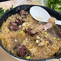 东北菜：血肠炖酸菜脊骨的做法图解5