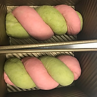 圣诞风双色奶酪吐司的做法图解9