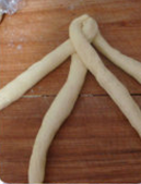 玉米芝麻辫子面包的做法图解8
