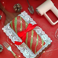 圣诞草莓蛋糕卷的做法图解24