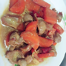 鸡胗胡萝卜