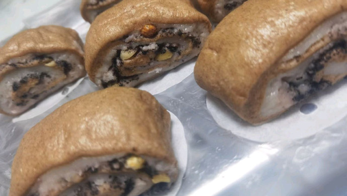 减脂全麦坚果卷