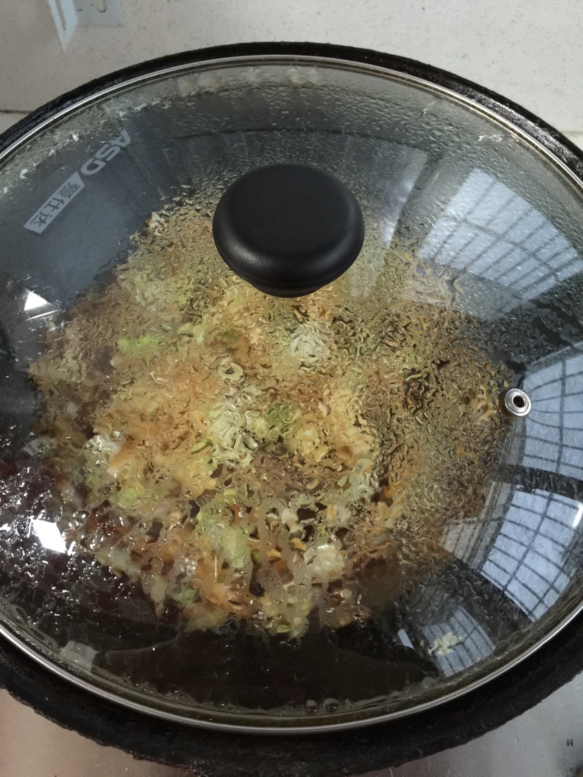 简单白菜素炒粉丝的做法图解7