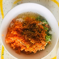 低卡时蔬鸡胸肉饼，蔬菜三明治的做法图解3