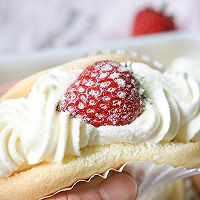 草莓饺子蛋糕的做法图解17