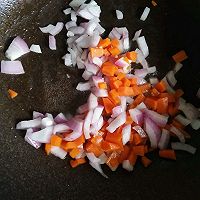 孜然牛肉炒饭的做法图解5