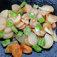 #刘畊宏女孩减脂饮食#蚝油土豆片的做法图解9