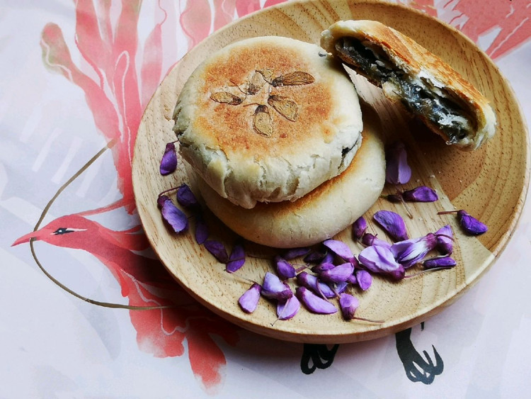 时令花馔之——紫藤花饼的做法