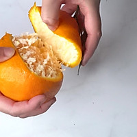 耙耙柑蛋糕#百变水果花样吃#的做法图解2