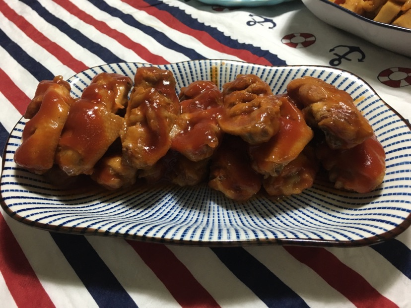 茄汁鸡翅