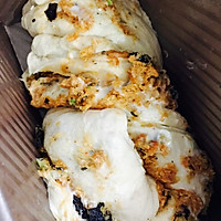 葱香海苔肉松吐司面包的做法图解13