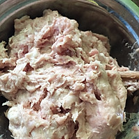 猪肉酿香菇的做法图解4