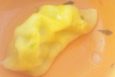 彩色饺子之黄色饺子