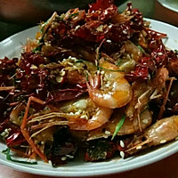 香辣河虾的做法图解4