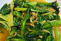 贝裙菜炒油麦菜的做法
