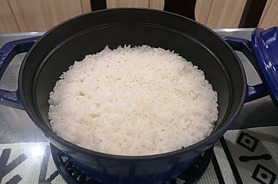 Staub铸铁锅煮米饭