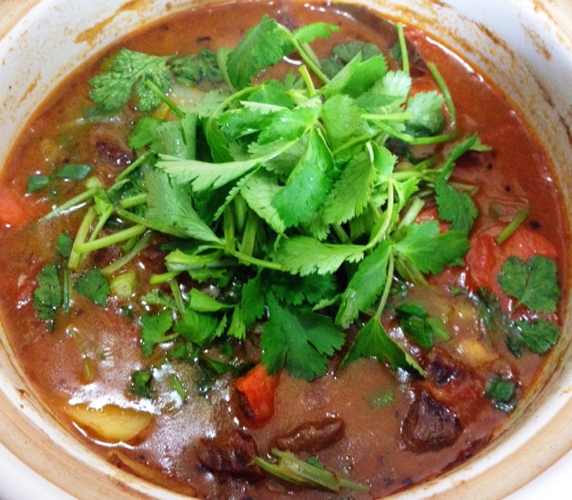 番茄炖牛肉#维达与你传承年味#的做法图解11