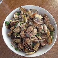 辣炒花蛤的做法图解4