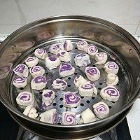 牛奶紫薯卷的做法图解9