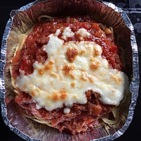 芝士茄汁肉酱焗意大利面的做法图解1